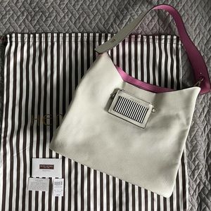 NWT Henri Bendel Influencer Hobo leather bag